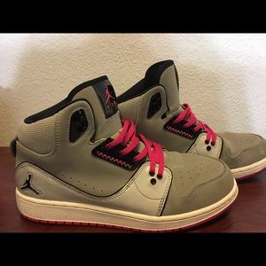 Women’s Jordan’s Gray, Pink, Black